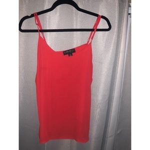 Red tank top
